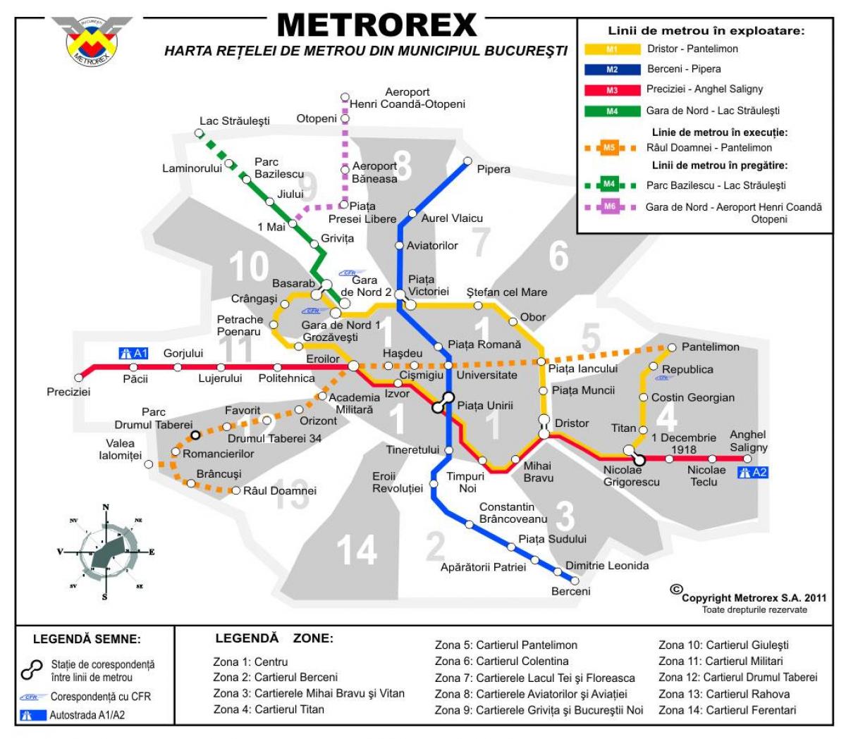 خريطة metrorex 