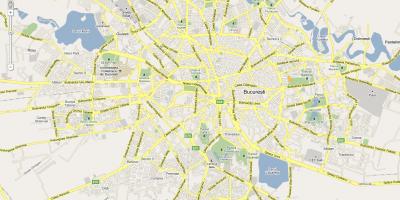 خريطة بوخارست رومانيا