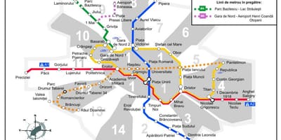 خريطة metrorex 